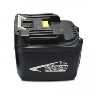 بطاريات احتياطية Li-ion 14.4V 6000mAh البديلة لماكيتا BTW250Z ، BUB142Z مثاقيب